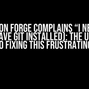 Electron Forge Complains “I need Git” (but I have Git installed): The Ultimate Guide to Fixing This Frustrating Error