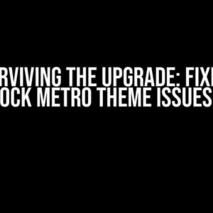 Surviving the Upgrade: Fixing AvalonDock Metro Theme Issues in .NET 5